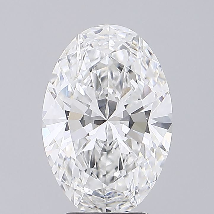 4.05 ct. oval Lab Grown Diamond front image