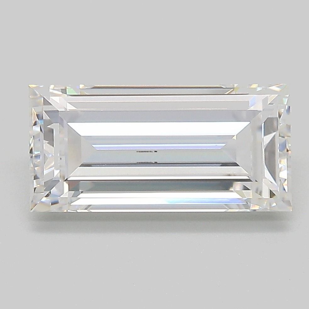 2.58 ct lab-grown Baguette Diamond