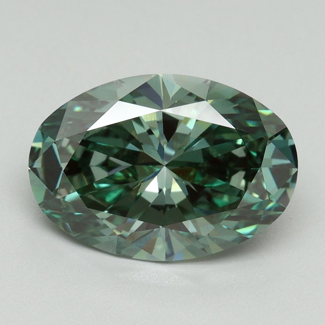 3.11 ct. oval Lab Grown Diamond front image