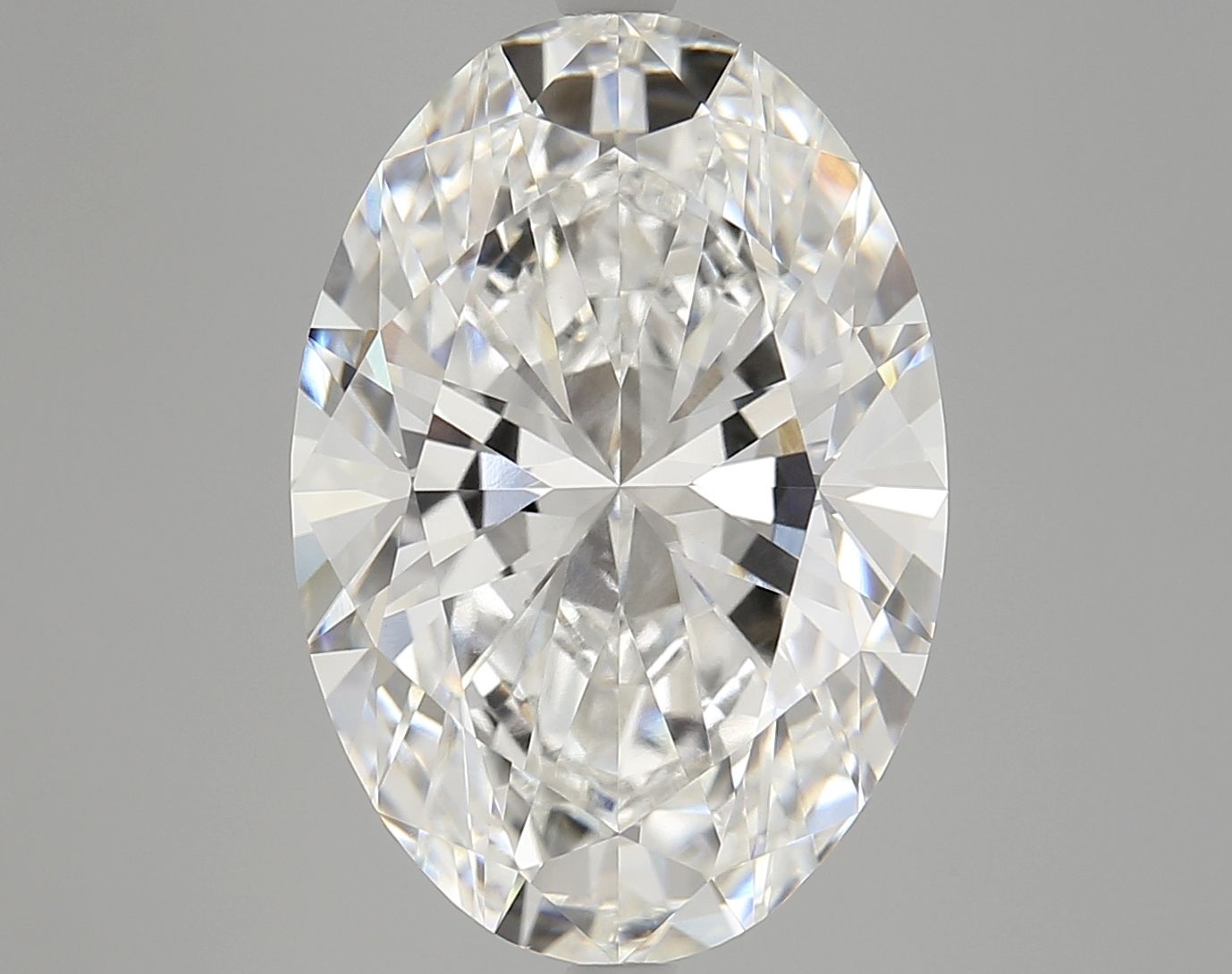 8.10 ct. oval Lab Grown Diamond front image