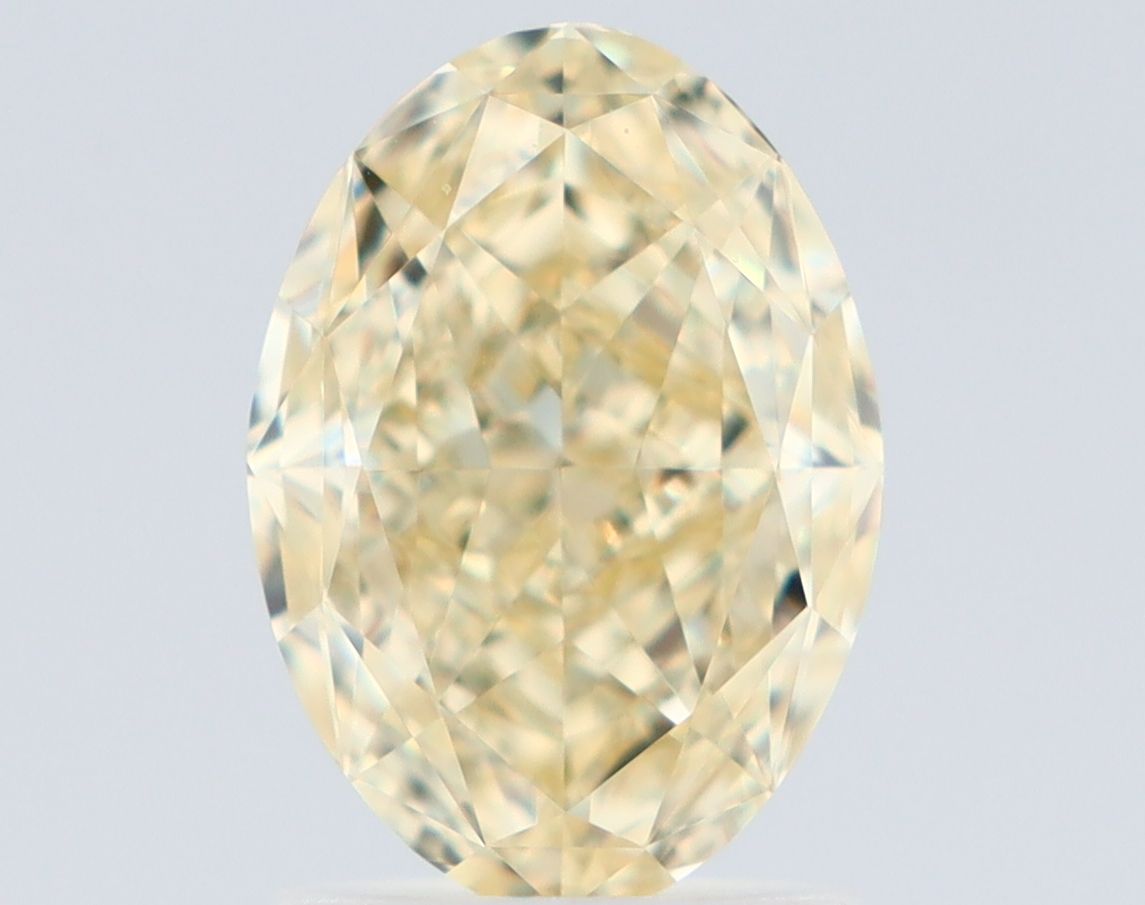 Diament 2.01 ct Fancy Light Yellow/VVS2