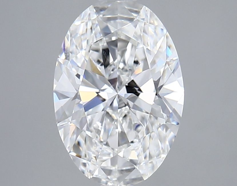 2.02 ct. oval Lab Grown Diamond front image