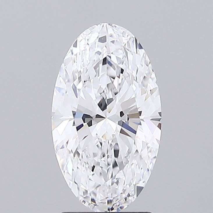 2.07 ct. oval Lab Grown Diamond front image