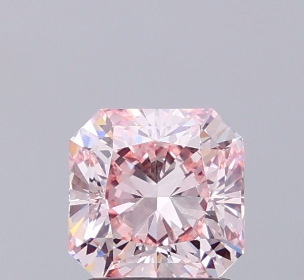 1.51 CT Fancy Intense Pink SQUARE RADIANT