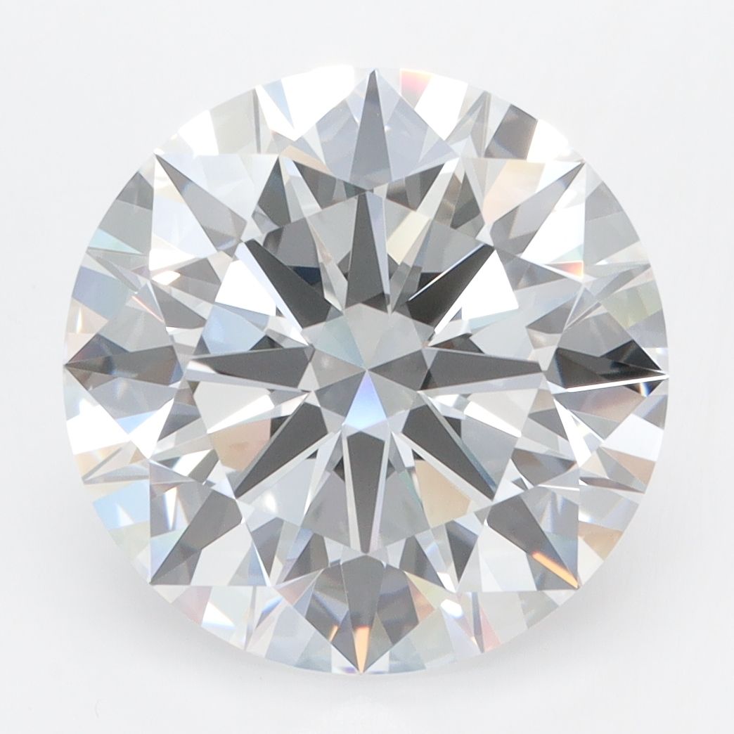 6.16 ct. round Lab Grown Diamond front image