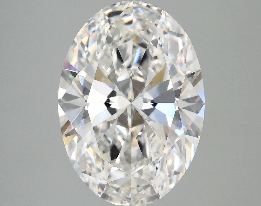 3.95 ct. oval Lab Grown Diamond front image