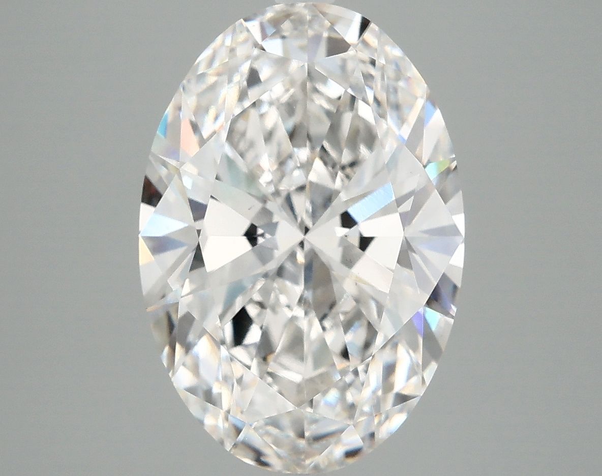 5.03 ct. oval Lab Grown Diamond front image