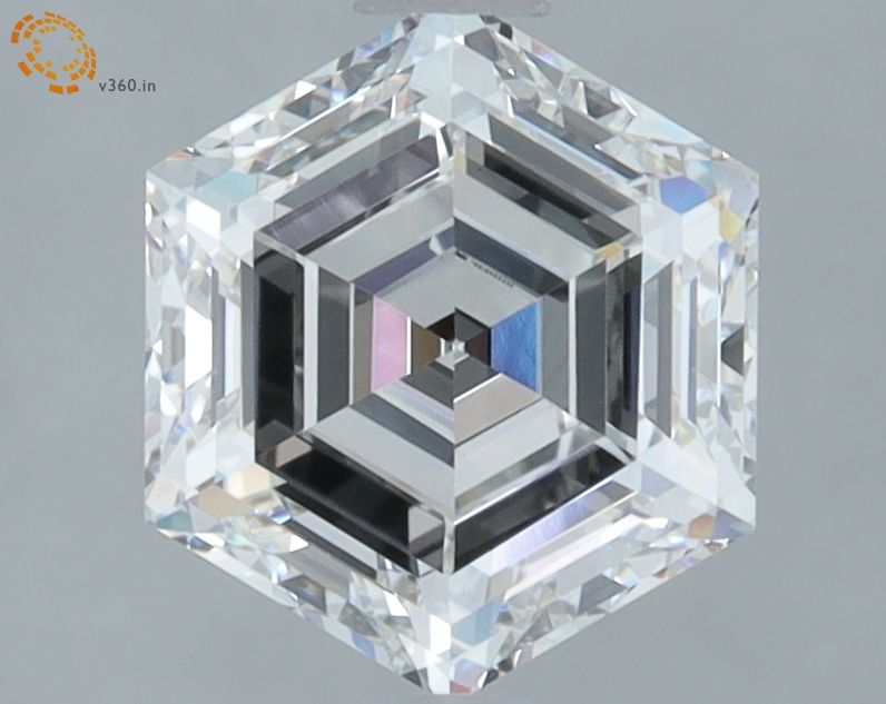 2.1 ct lab-grown Hexagonal Diamond