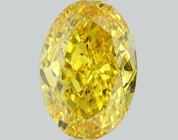 1.17 CT Fancy Vivid Yellow OVAL