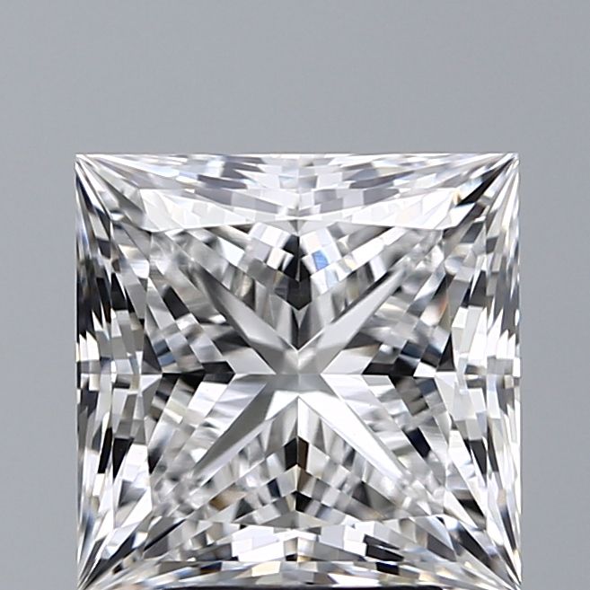 4.08 ct. princess Lab Grown Diamond front image