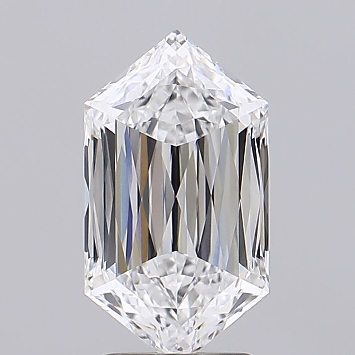 2.82 ct lab-grown Hexagonal Diamond