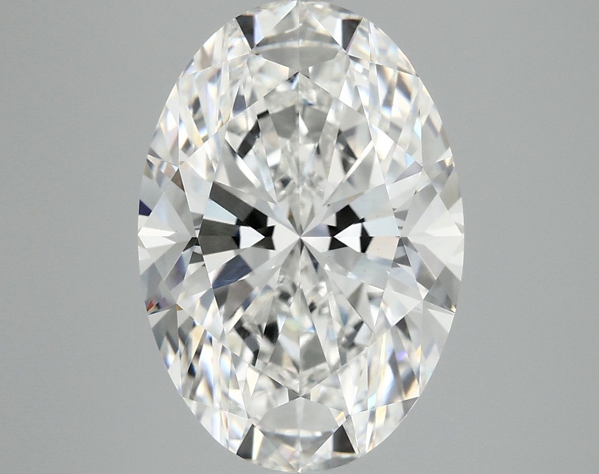 5.06 ct. oval Lab Grown Diamond front image