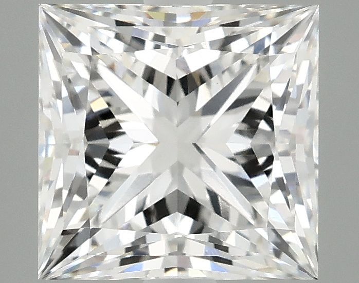 3.09 ct. princess Lab Grown Diamond front image
