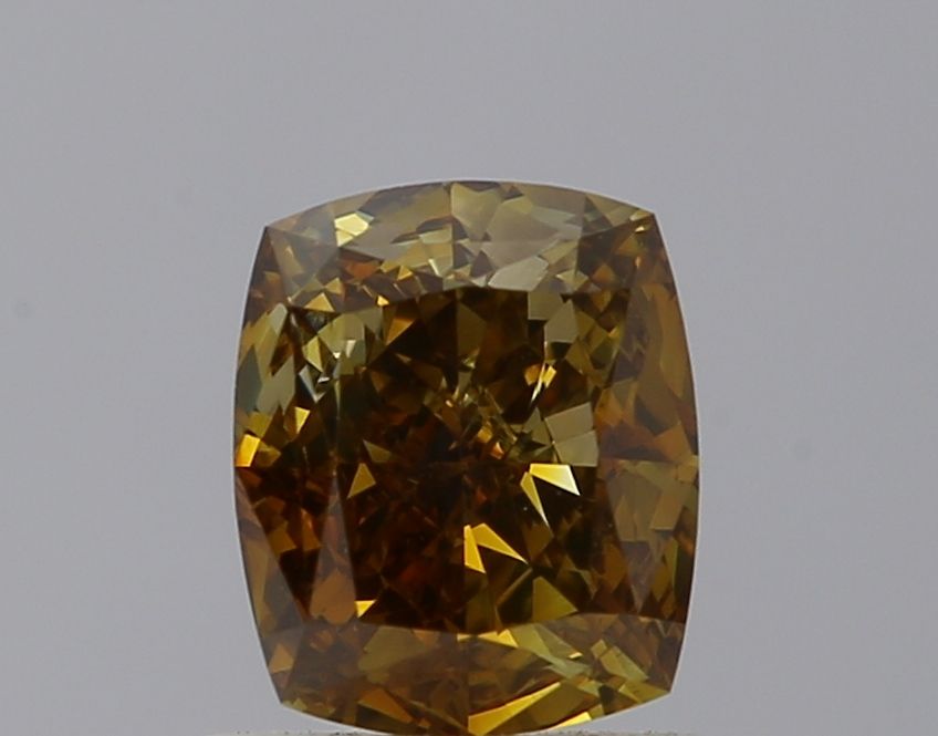 Diament 1.01 ct Fancy Deep Yellow/SI1
