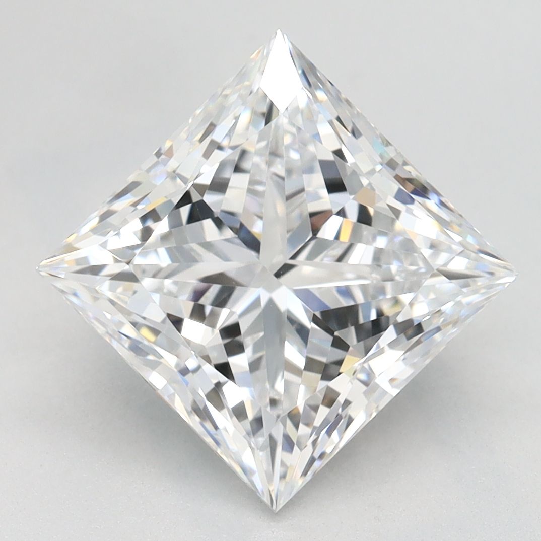 3.32 ct. princess Lab Grown Diamond front image
