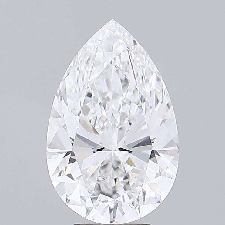 3.39 ct. princess Lab Grown Diamond front image