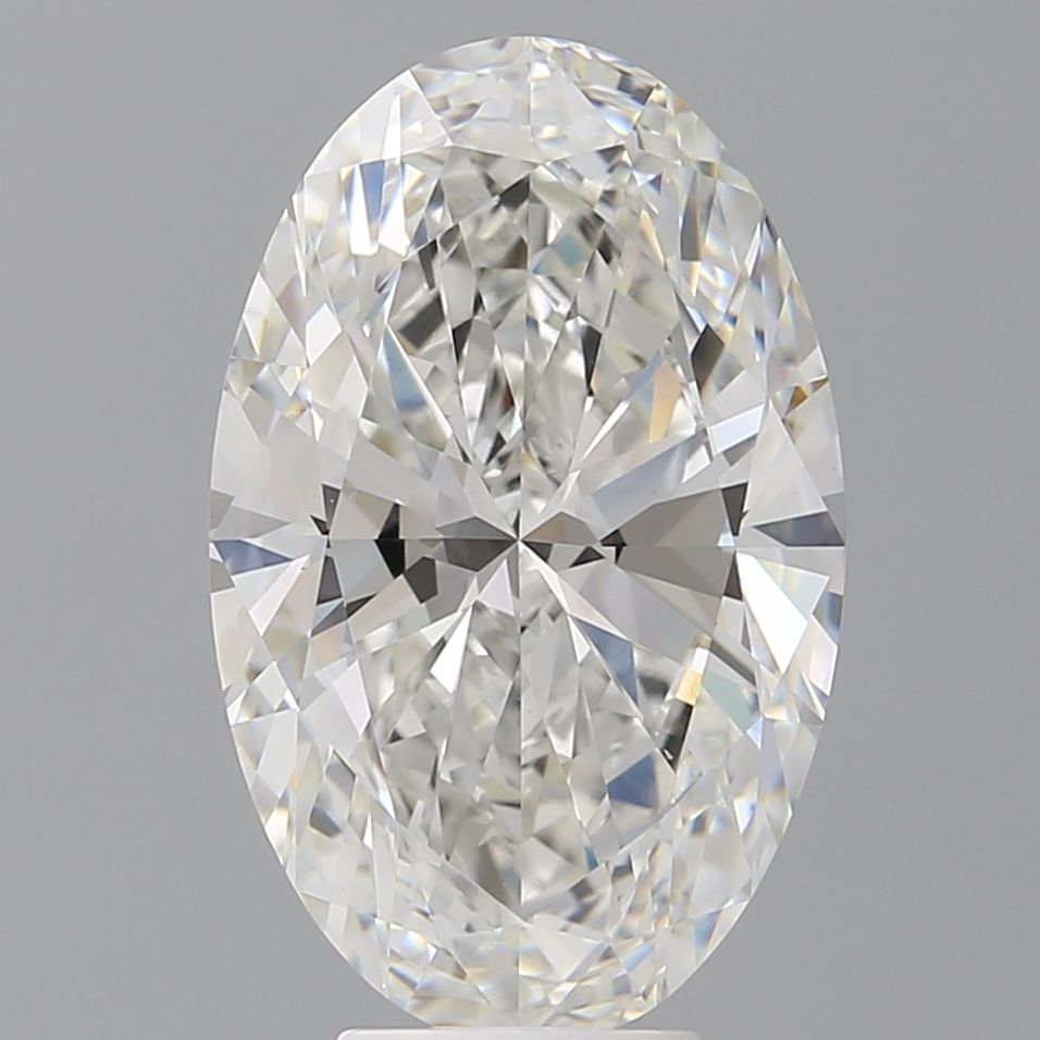 7.02 ct. oval Lab Grown Diamond front image