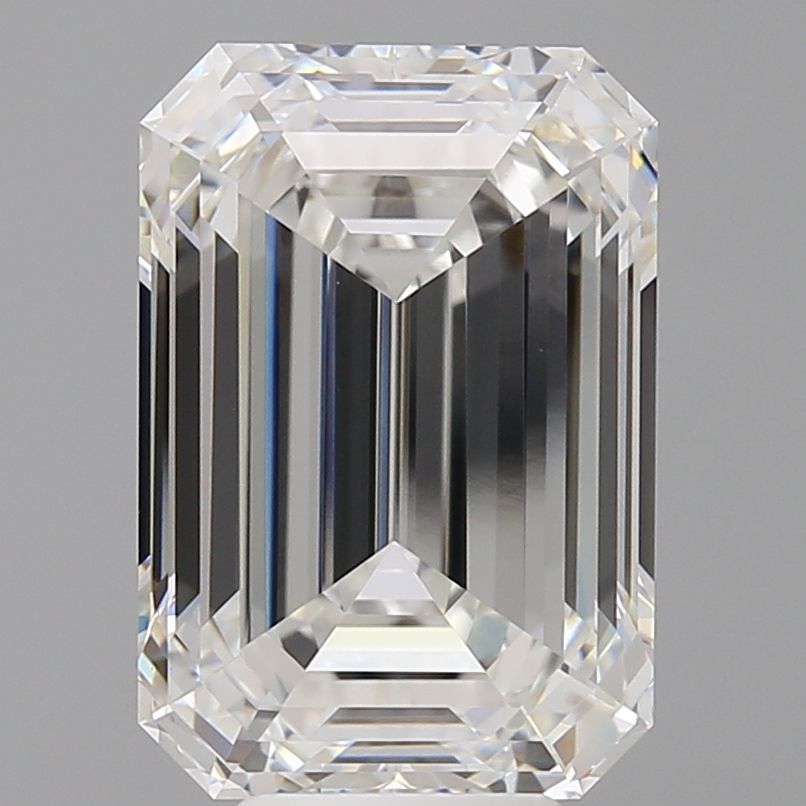 7.55 ct. emerald Lab Grown Diamond front image