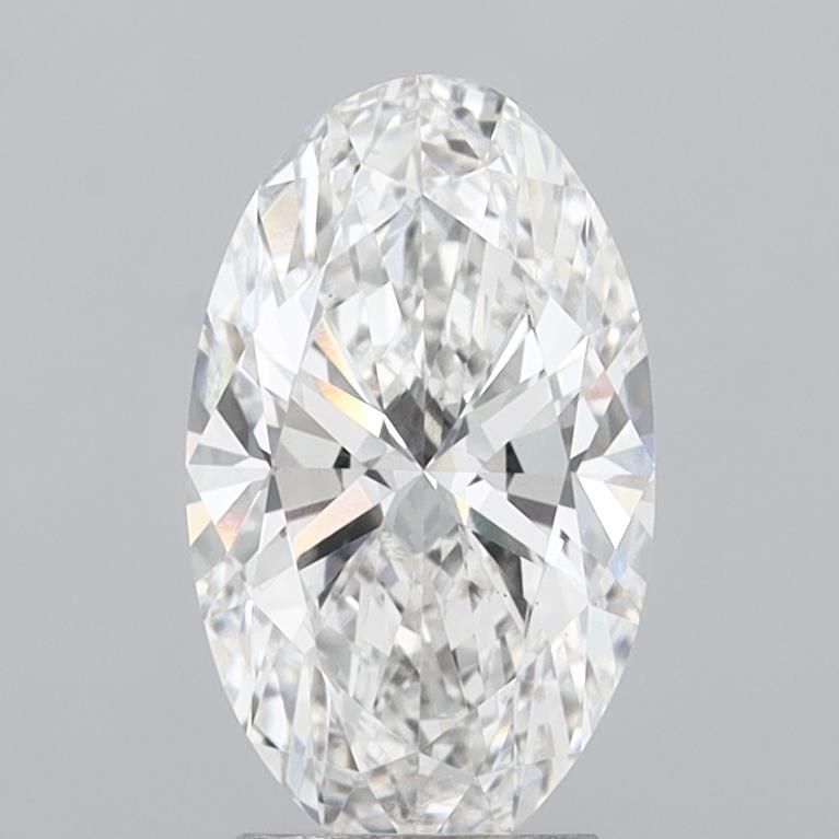 3.16 ct. oval Lab Grown Diamond front image