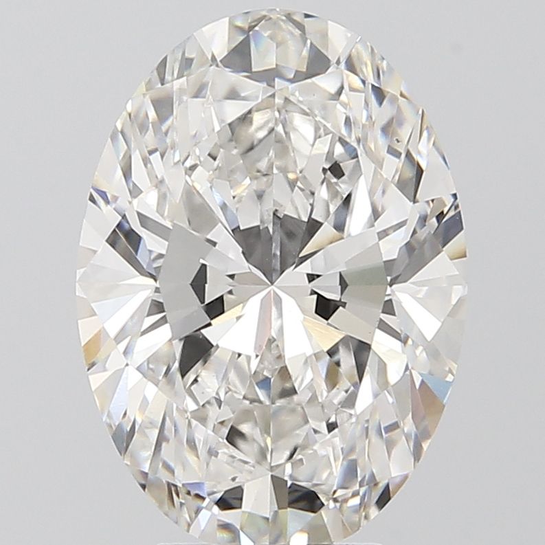 5.69 ct. oval Lab Grown Diamond front image