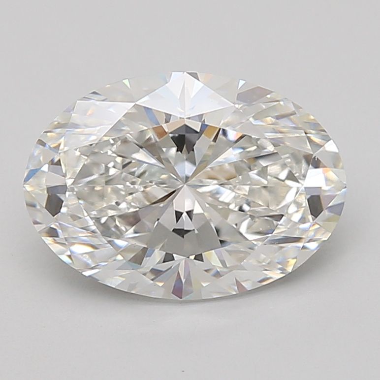 3.06 ct. oval Lab Grown Diamond front image