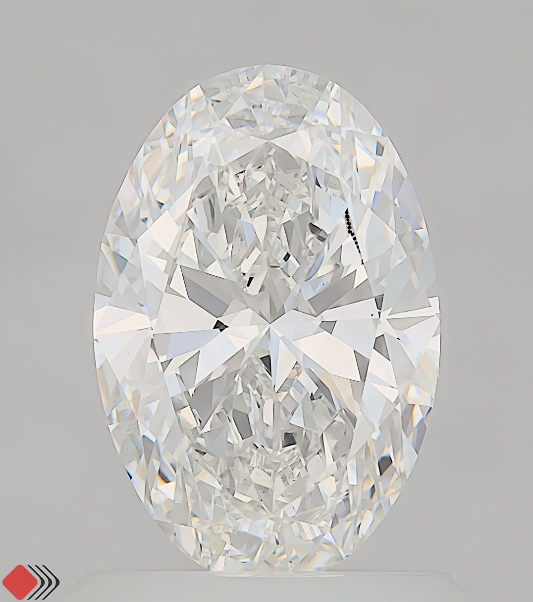 1.02 ct. oval Lab Grown Diamond front image