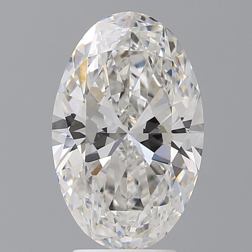 4.10 ct. oval Lab Grown Diamond front image