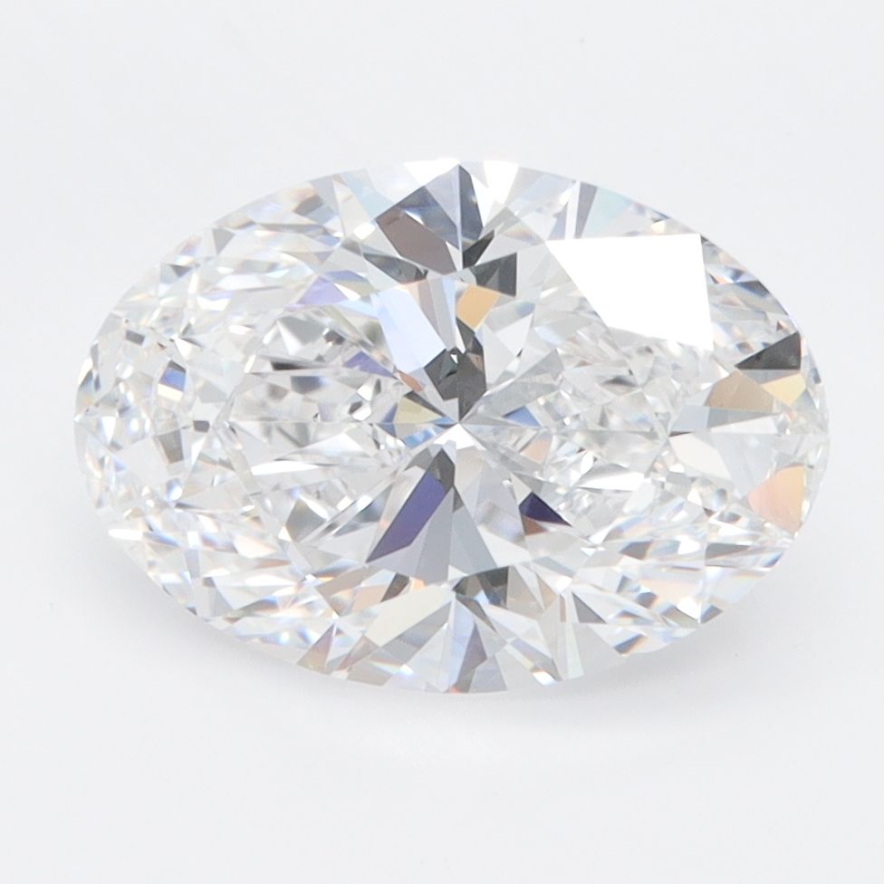 3.03 ct. oval Lab Grown Diamond front image