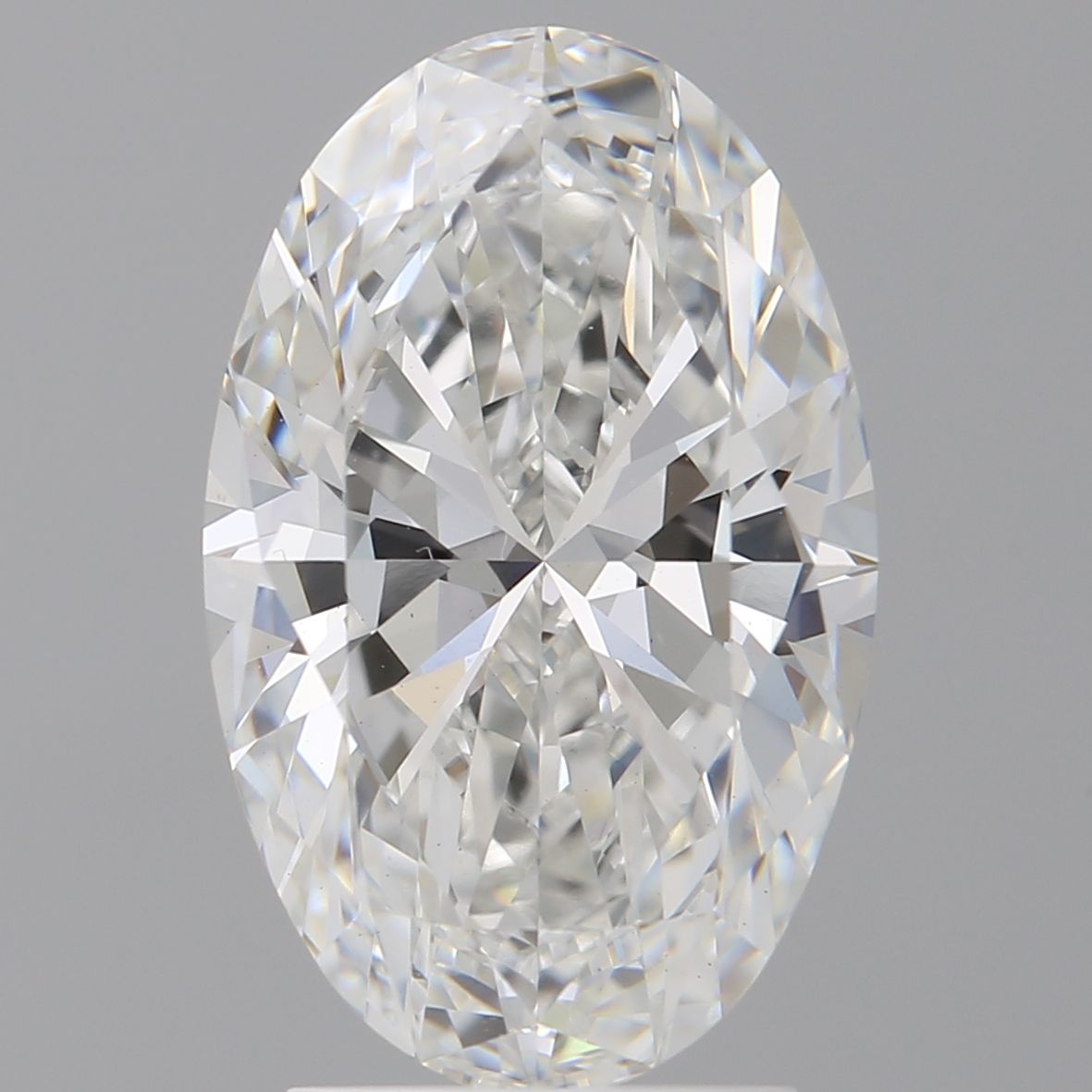 3.10 ct. oval Lab Grown Diamond front image