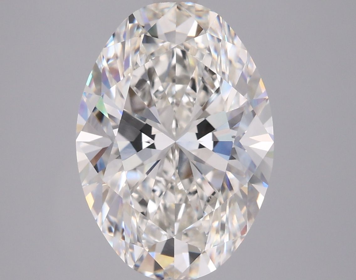 4.54 ct. oval Lab Grown Diamond front image