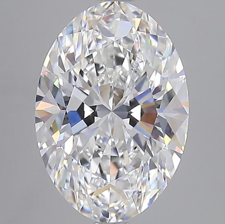 4.07 ct. oval Lab Grown Diamond front image