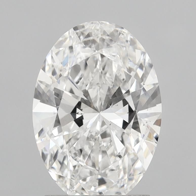 2.01 ct. oval Lab Grown Diamond front image