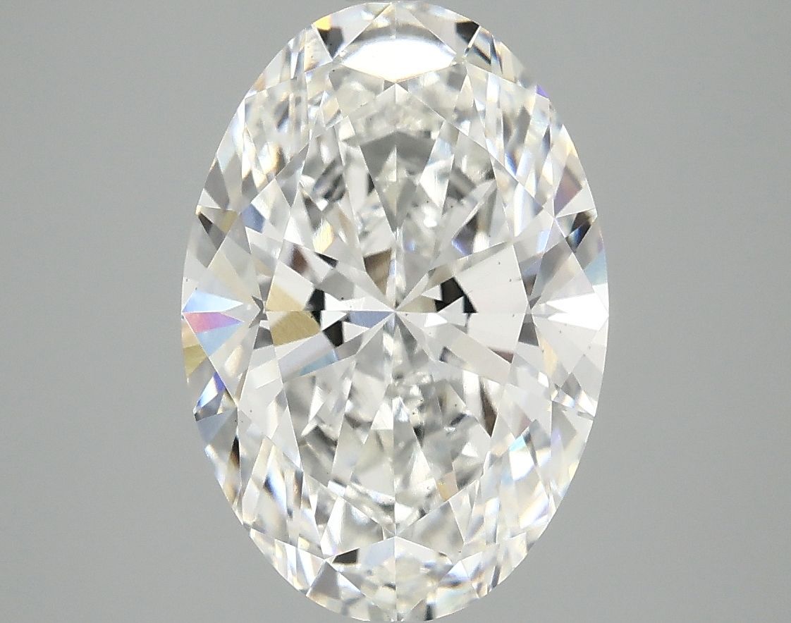 4.03 ct. oval Lab Grown Diamond front image
