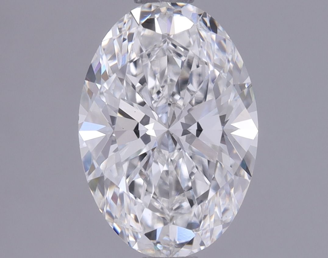1.37 ct. oval Lab Grown Diamond front image