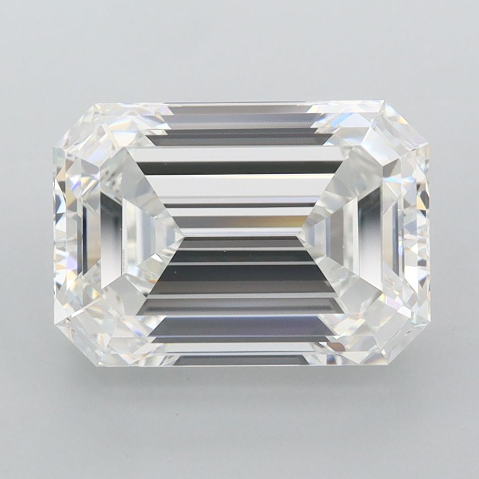 3.64 ct. emerald Lab Grown Diamond front image