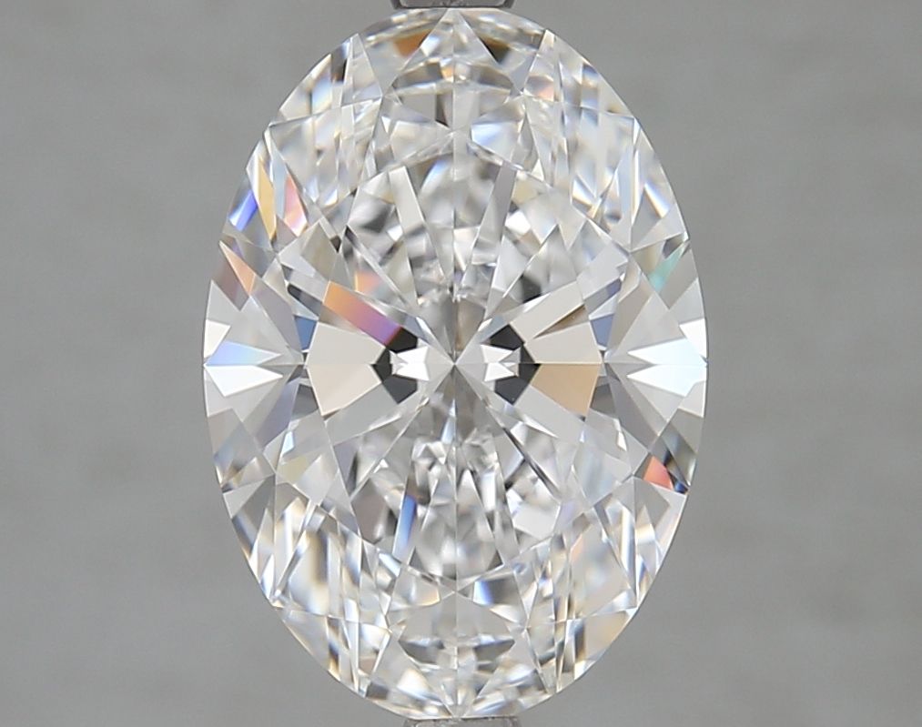 4.10 ct. oval Lab Grown Diamond front image