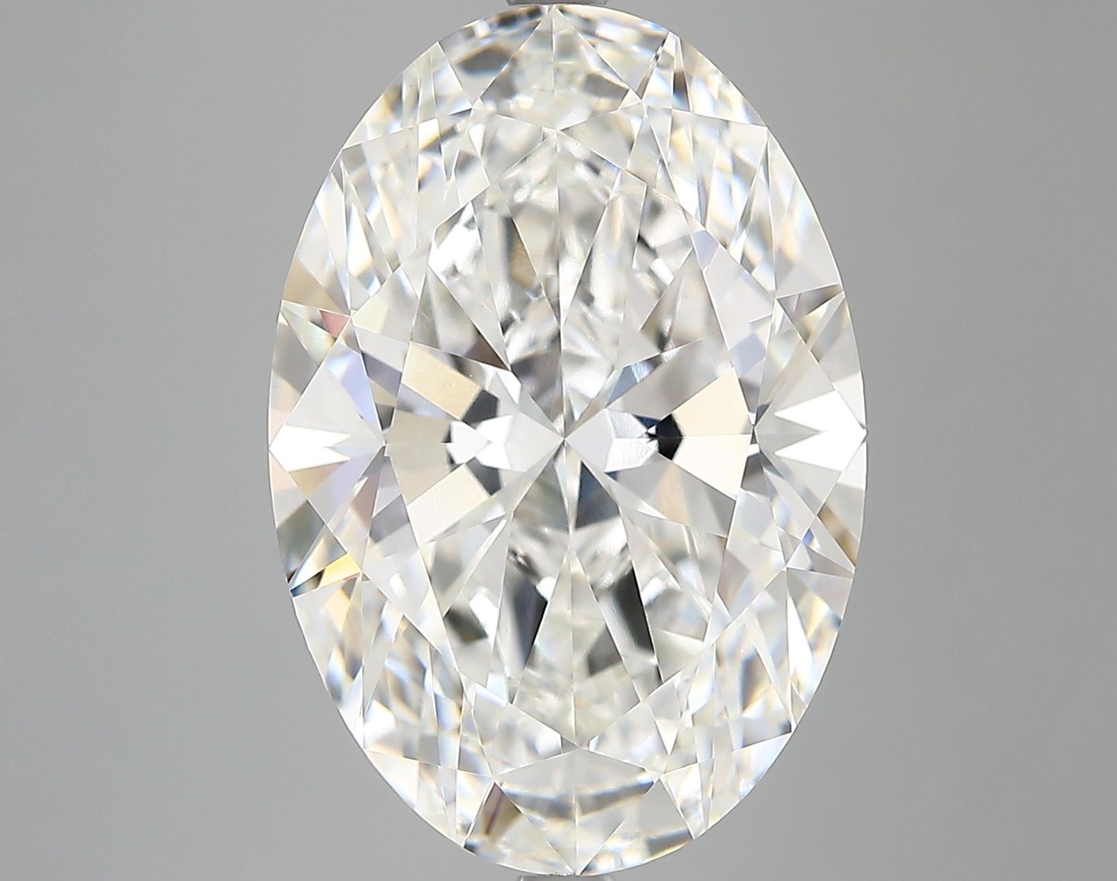 8.11 ct. oval Lab Grown Diamond front image