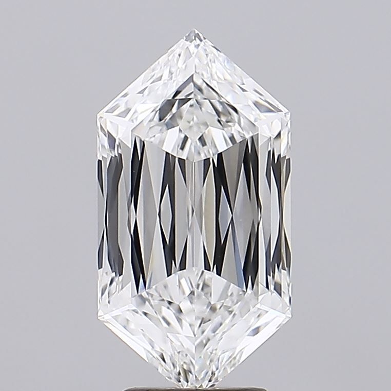 4.07 ct lab-grown Hexagonal Diamond