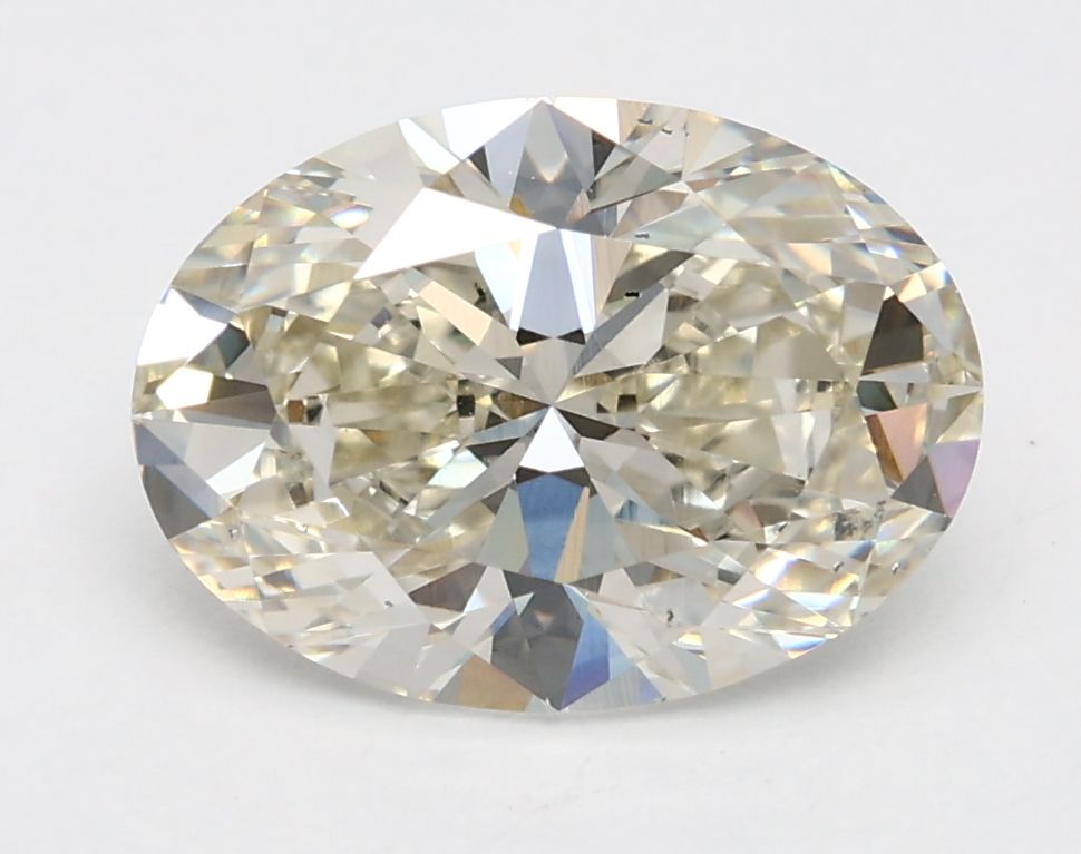 2.02 ct. oval Lab Grown Diamond front image