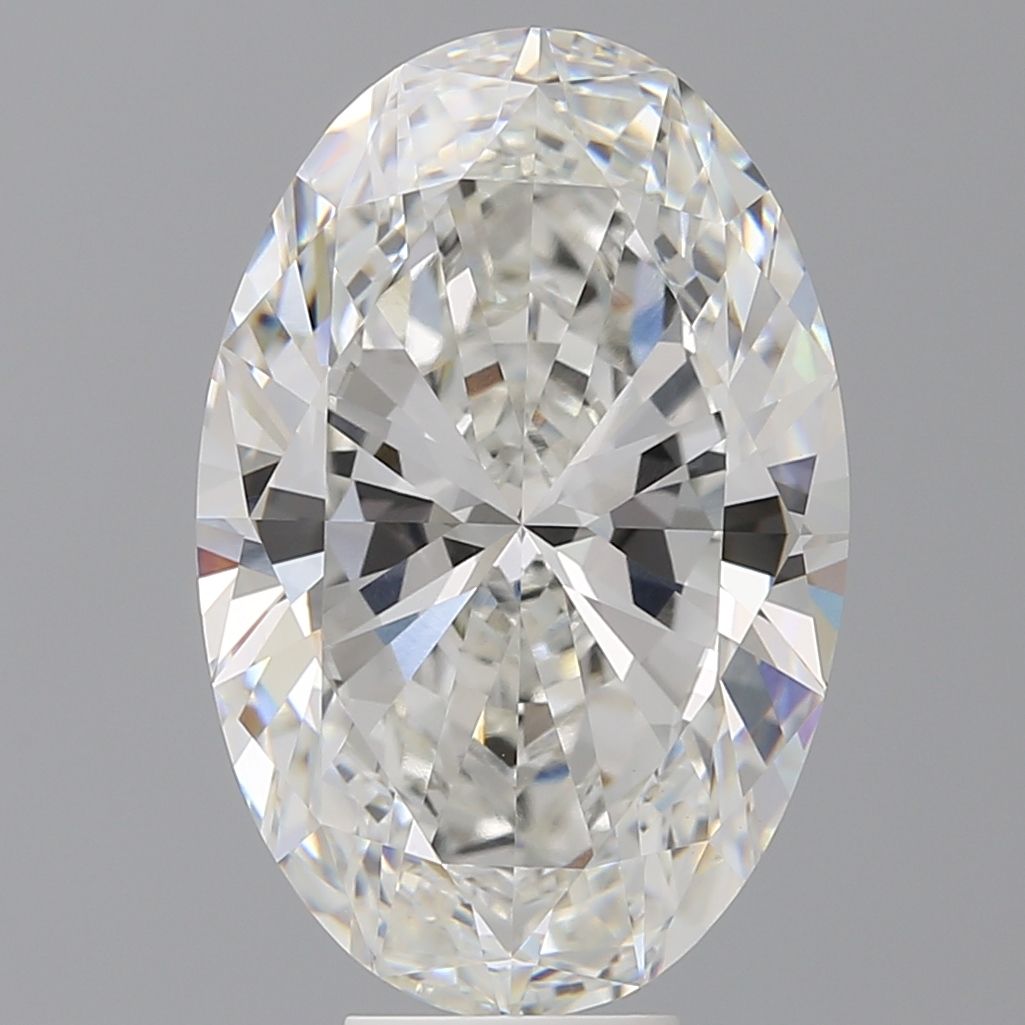 9.10 ct. oval Lab Grown Diamond front image