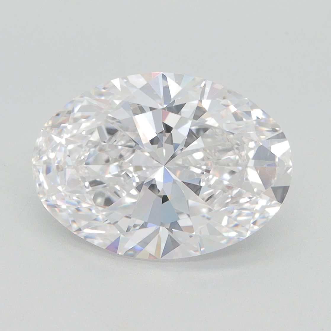 3.09 ct. oval Lab Grown Diamond front image