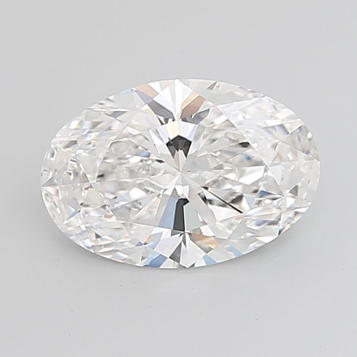 5.06 ct. oval Lab Grown Diamond front image