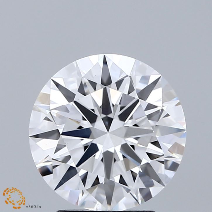 2.60 ct. round Lab Grown Diamond front image