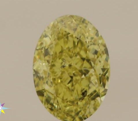 Diament 1.0 ct Fancy Intense Yellow/SI2
