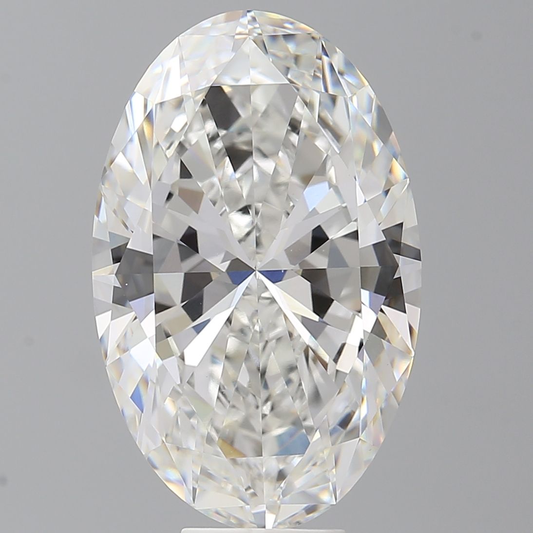 10.07 ct. oval Lab Grown Diamond front image