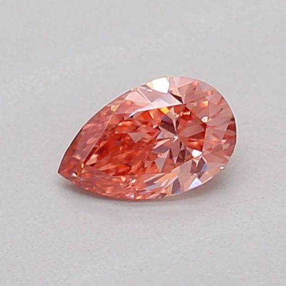 0.18 CT Fancy Intense Brown Pink PEAR