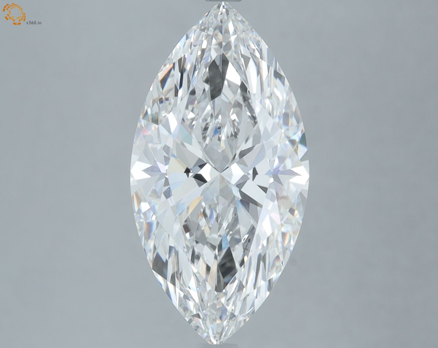 3.92 ct. marquise Lab Grown Diamond front image
