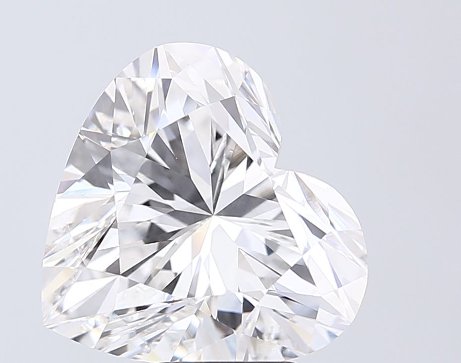 6.07 ct. heart Lab Grown Diamond front image