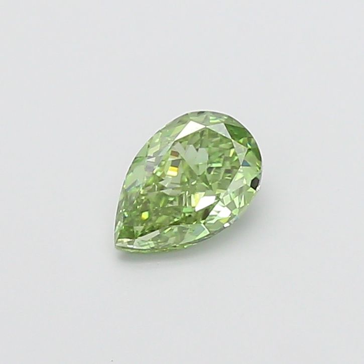 1.0 CT Fancy Vivid Green PEAR