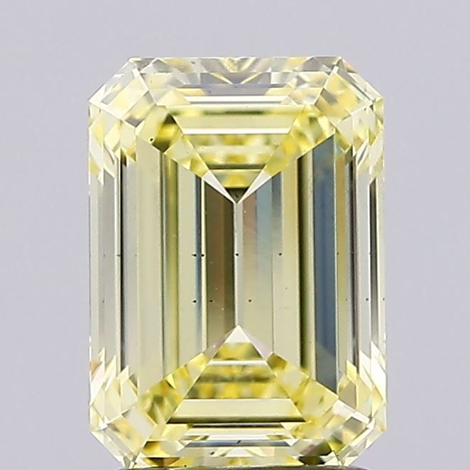 2.12 ct. emerald Lab Grown Diamond front image